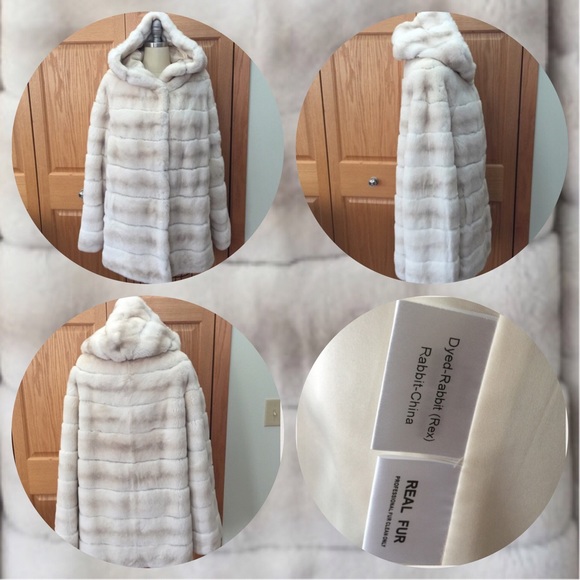 Bloomingdales/Maximilian REX RABBIT 🐇fur p… - Picture 4 of 11